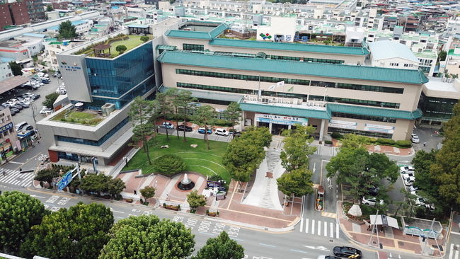 대구 동구청 전경 사진