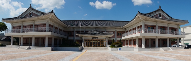 경주시 평생학습가족관 전경 사진