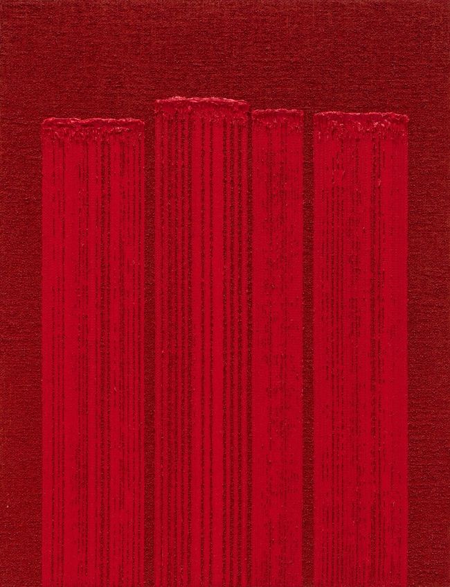 Conjunction 21-51, 2021, Oil on hemp cloth, 117x91cm<br>
