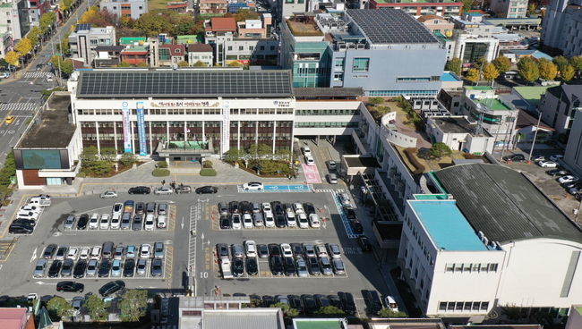 경주시청 전경 사진