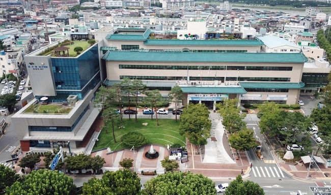 대구 동구청 전경 사진