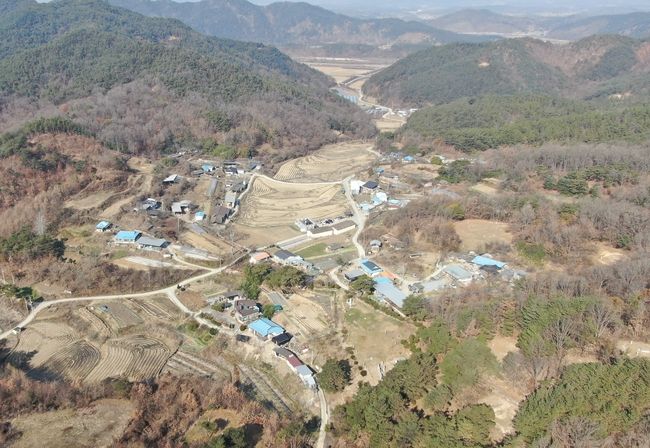 예천군 지보면 마산리 전경 사진
