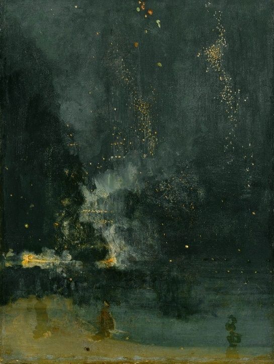 검정과 금색의 녹턴, 1875