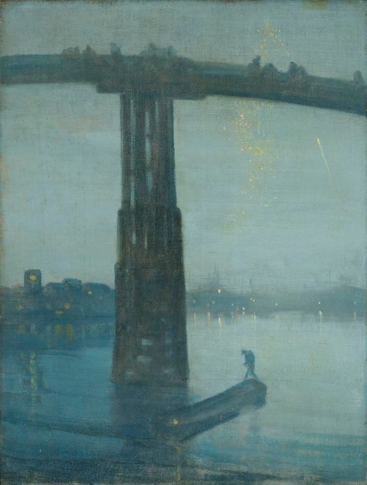 파랑과 금색의 녹턴, 1872-5