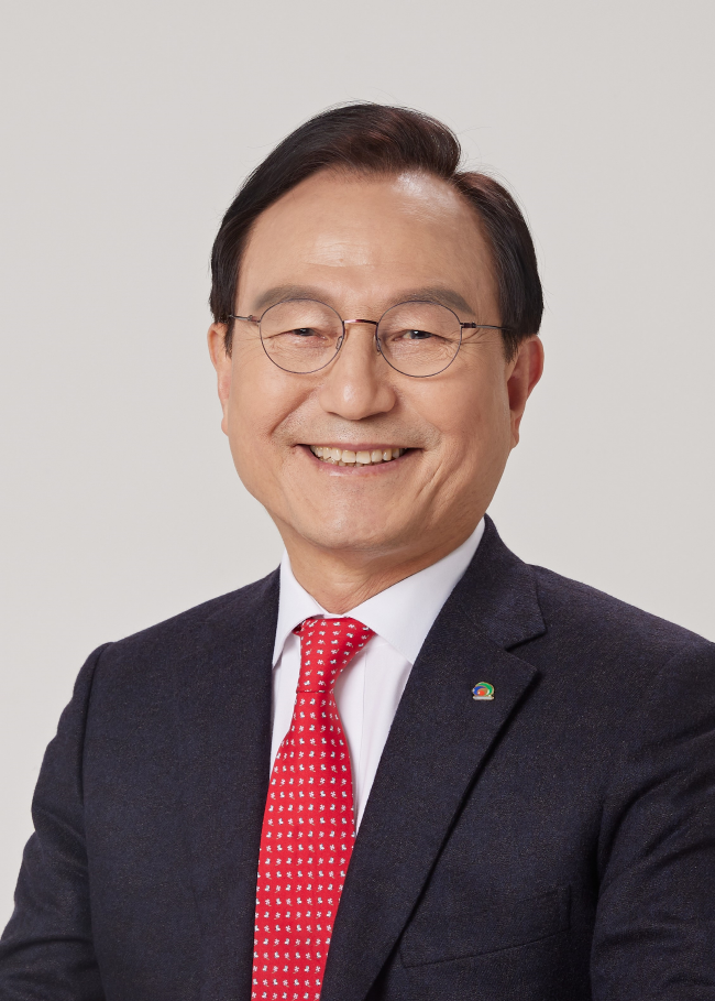 천안시장 선거의 유력 주자인 국민의힘 소속 박상돈(현 천안시장) 후보(사진=천안시 제공)
