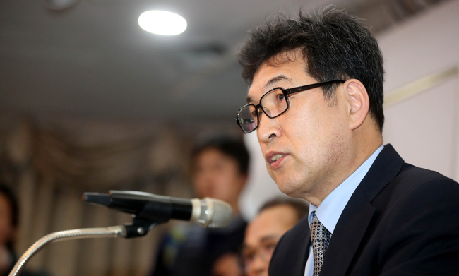사진=뉴시스(전명규 전 한국체육대학교 교수)