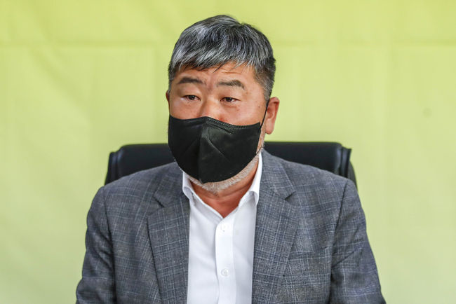 사진=뉴시스 제공(김동명 한국노총 위원장)