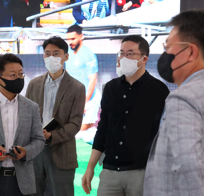 구광모 LG 대표가 경기도 평택시 LG 디지털 파크 내 LG전자 HE연구소를 방문했다. (사진=LG제공)