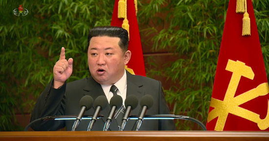 지난 11일 북한 조선중앙TV는 8~10일 조선노동당 중앙위원회 8기 5차 전원회의가 열렸다고 보도했다. (사진=조선중앙TV 갈무리) 
