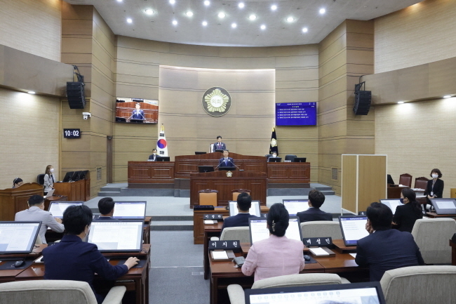 9대 천안시외회 전반기 상임위 구성완료(사진=천안시의회 제공)