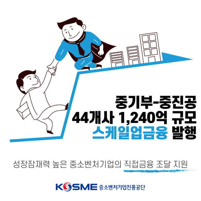 중진공 스케일업금융 발행. (사진=중진공 제공) 