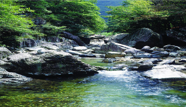 경남 양산시 하북면 용연리지도 내원사 계곡(사진=양산시 제공)