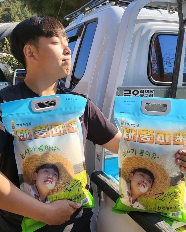 청년농부 한태웅군과 ‘태웅미米’ (사진=식사를준비하는시간 제공)