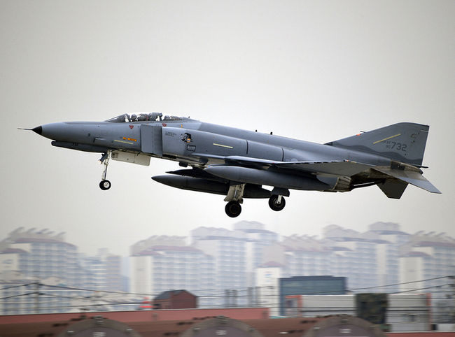 F-4E 전투기. (사진=공군 제공)