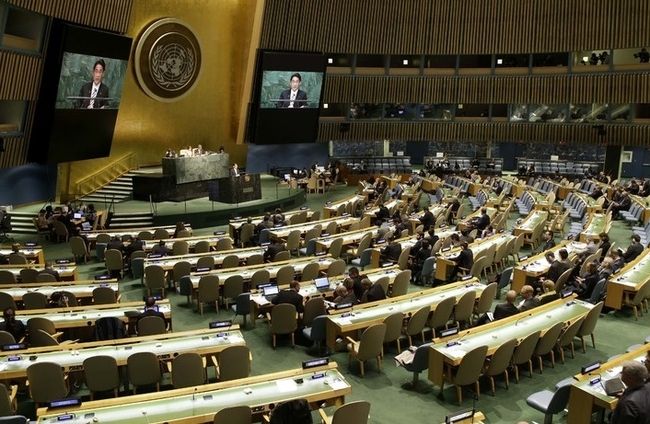지난 2015년 4월27일 미국 유엔본부에서 핵확산금지조약(NPT) 평가회의가 열린 모습. (사진=뉴시스 제공)