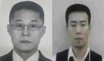국민은행 강도살인 사건' 피의자로 신상 정보가 공개된 이승만(왼쪽)과 이정학(오른쪽).(사진=대전경찰청 제공)