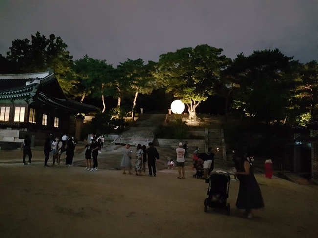 궁궐 보름달 행사 (사진=문화재청 제공)