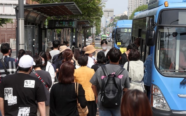 서울시내버스 정류장 (사진=뉴시스)