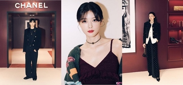 샤넬 제주 팝업 부티크를 방문한 박형식ㆍ김유정ㆍ장윤주