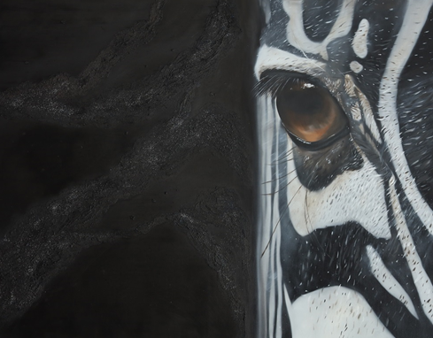 ‘우주를 줄게’, 116.7x90.9cm, Mixed ingredients on canvas, 2022
