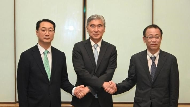 11일 외교부는 지난 8일(현지 시간) 인도네시아 발리에서 G20 외교장관 회의 계기에 한미일 북핵수석대표 협의가 진행됐다고 밝혔다. (사진=외교부 제공) 