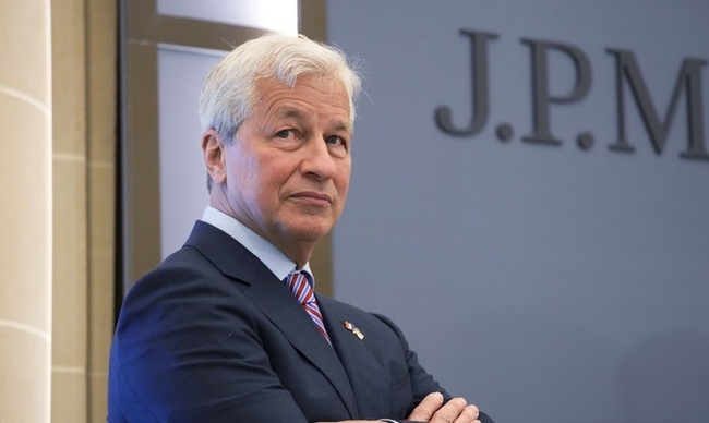 JP모건 체이스 최고경영자(CEO) 제이미 다이먼. 사진은 지난해 6월29일 파리에서의 모습. (사진=뉴시스 제공)