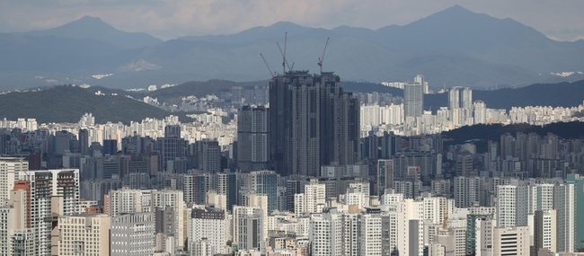  서울 중구 남산에서 바라본 아파트 숲. (사진=뉴시스)