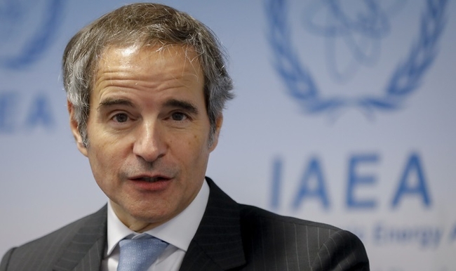  라파엘 그로시 국제원자력기구(IAEA) 사무총장.(사진=뉴시스 제공)