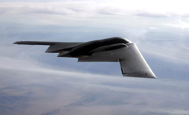핵 탑재가 가능한 미국의 B-2 스피릿 폭격기(사진=AP/뉴시스 제공)