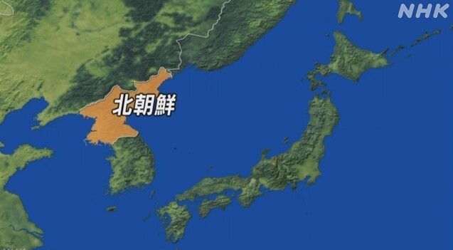  북한 미사일 발사 자료사진. (사진출처: NHK)
