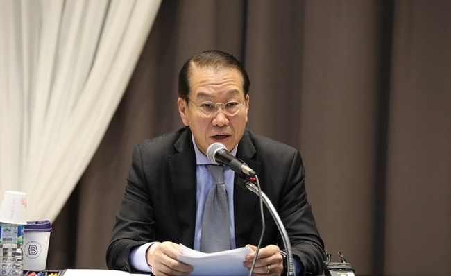 기자간담회에 참석한 권영세 통일부 장관. (사진=통일부 제공) 