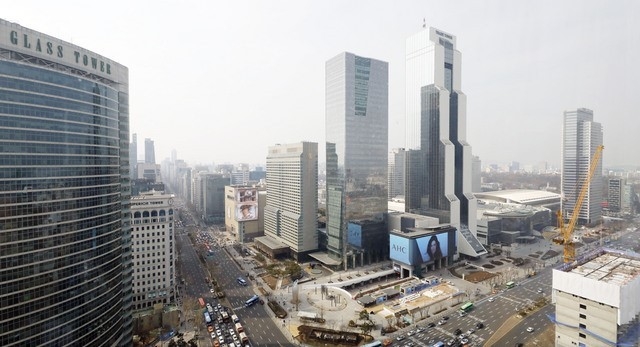 서울 강남구 테헤란로 일대 모습. (사진=뉴시스)
