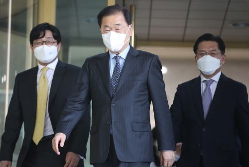 정의용 전 국가안보실장. (사진=뉴싯 ㅡ제공)