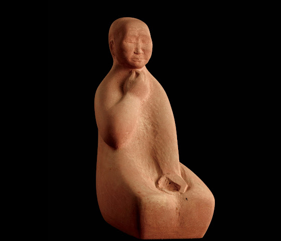 구도자1, 이탈리아산 붉은 사암, 1980