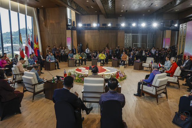 동남아시아국가연합(ASEAN) 정상회의(사진=AP/뉴시스 제공)