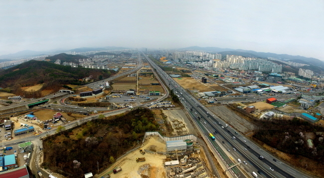 경기용인 플랫폼시티 사업 대상지 부지 전경(사진=용인시 제공)