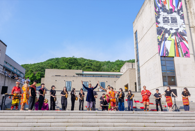인터컬처럴 아트 랩 ‘충돌’(사진=서울예대 제공)