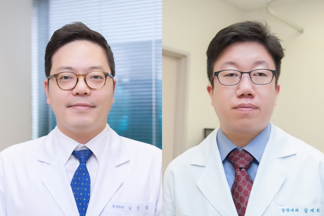 서울아산병원 김준범, 김대희 교수. (사진=서울아산병원 제공)