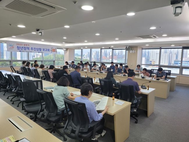 청년정책 추진상황 보고회 개최. (사진=천안시 제공)