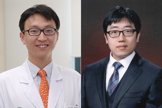 <strong>서울아산병원 노년내과 정희원 교수(좌), 빛고을 전남대병원 강민구 교수(우).(사진=서울아산병원 제공)</strong>