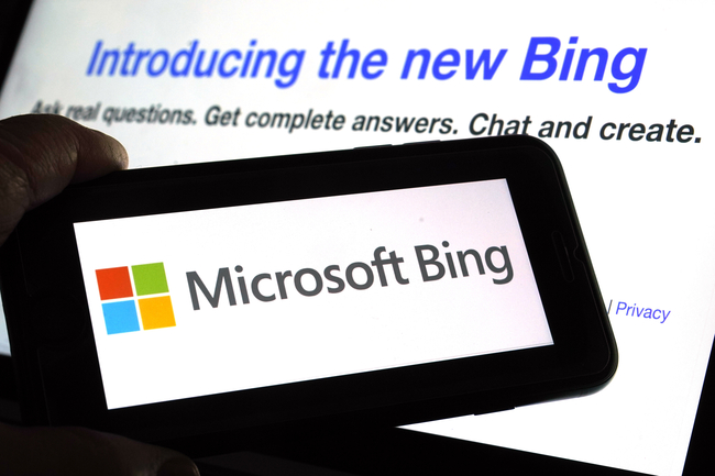 마이크로소프트(MS) 오픈AI의 인공지능(AI) 챗봇 ‘챗GPT’ 기술을 적용한 검색 엔진 빙(Bing)