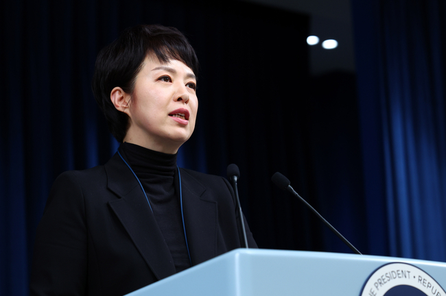 김은혜 전 대통령실 홍보수석비서관