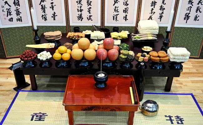 설 차례상. (사진=한국농수산식품유통공사 제공)