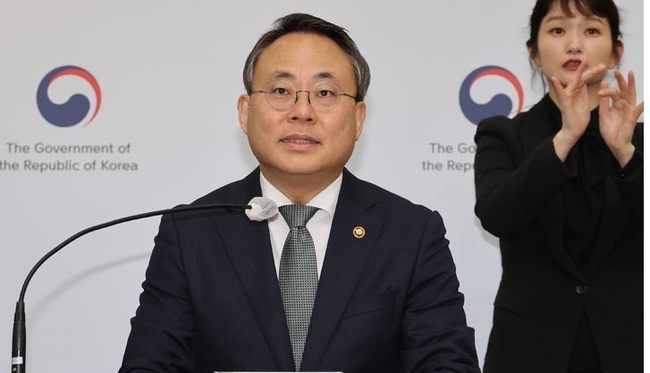 고기동 행정안전부 차관이 지난 3월 25일 세종시 정부세종청사에서 국민과 함께하는 민생토론회 관계부처 합동 사전브리핑을 하고 있다. (사진=뉴시스 제공)