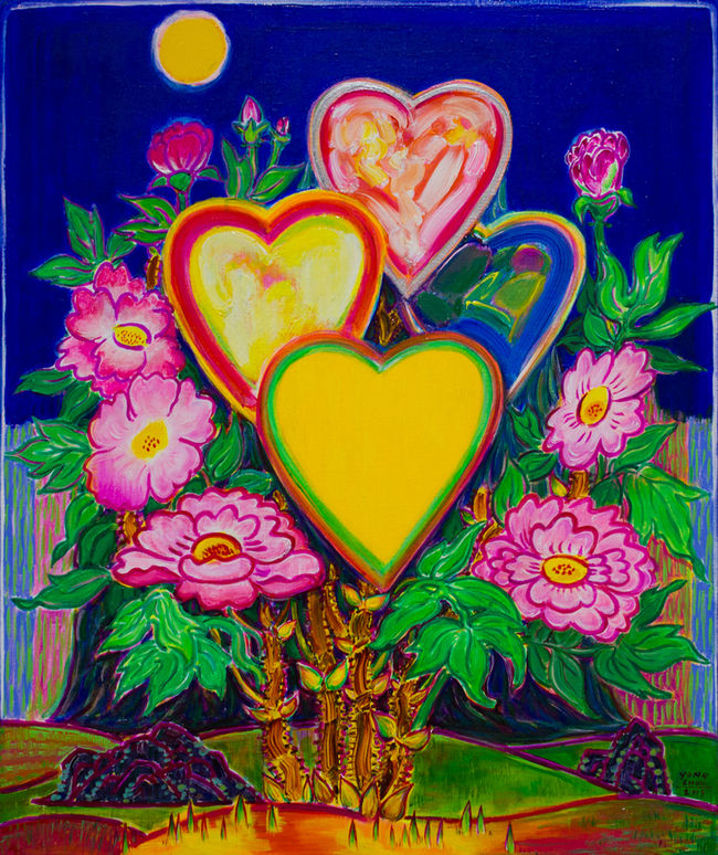 모란에 같이 핀 하트, 2013