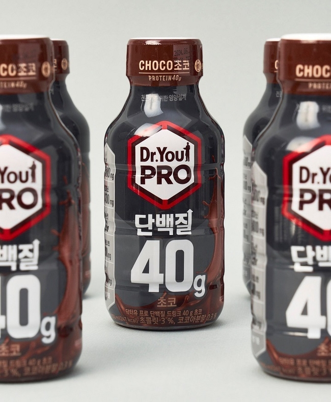  ‘오리온 닥터유PRO 단백질드링크 40g 초코’ 제품 이미지(사진=오리온 제공)