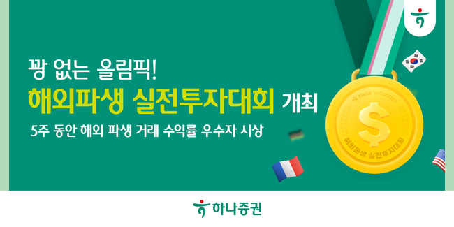 하나증권, ‘해외파생 실전투자대회’ 개최 (이미지=하나증권 제공)