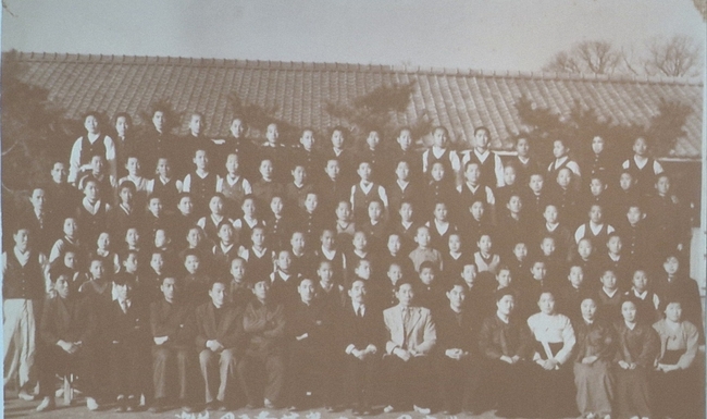 1955년 해미국민학교 졸업기념사진