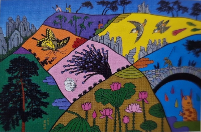 풍류기행, 60.6x91, 캔버스에 유채, 2009