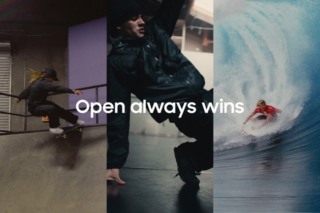  삼성전자의 2024 파리 올림픽·패럴림픽 캠페인 다큐멘터리 3부작 'Open always wins' 타이틀 이미지(사진=삼성전자 제공)